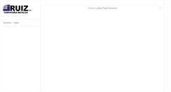 Desktop Screenshot of metaljruiz.com